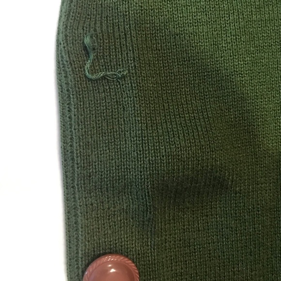 Bob Mackie Wearable Art Cardigan Sweater Embroidered Feather Detail Woman’s Med - Picture 6 of 8